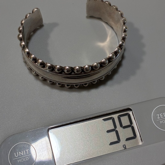 Sterling Silver Cuff Bracelet - Picture 4 of 4